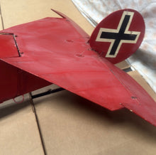 Load image into Gallery viewer, Giant 70” Fokker Dr. I Red Baron WWI Triplane 1/4 Scale Model RC Plane Untested