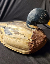 Load image into Gallery viewer, ANTIQUE MALLARD DECOY NEW YORK LOUISIANA CANADA NR LURE