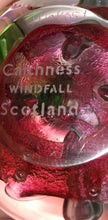 Load image into Gallery viewer, Signed Caithness Scotland Windfall Apple Art Glass Paperweight #1118051