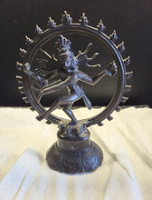 Load image into Gallery viewer, RARE Hindu Lord of God Dancing Shiva Nataraja God Brass Bronze Statue Figure