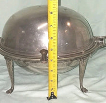 Load image into Gallery viewer, James Dixon & Sons of Sheffield, England Revolving Covered Breakfast Dish Warmer