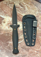 Load image into Gallery viewer, Montana Knife Company MKC V24 Tactical Fixed Blade Knife & Sheath Made In USA