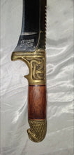 Load image into Gallery viewer, Nib Indiana Jones 1989 Khyber 24" Stainless Steel Bowie Knife with Box