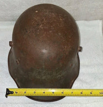 Load image into Gallery viewer, Original WWI Imperial German Army M1916 Helmet Marked ET66