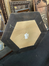 Load image into Gallery viewer, #179 Beautiful Large gold Ornate Hexagon Decorative beveled Mirror 45“ X 39“