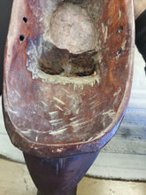 Load image into Gallery viewer, Vtg Hand Carved African Art Tribal Wooden Mask Ghana af1027