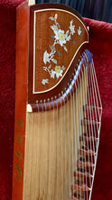 Load image into Gallery viewer, Yangzhou Chinese Guzheng 21-String Zither Mother-of-Pearl Inlay Professional