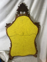 Load image into Gallery viewer, #36 Antique Wood Framed Ornate Gold Beveled Mirror 43“ X 24“