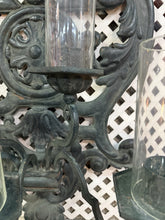 Load image into Gallery viewer, Extra Large 5 Light Medieval Tuscan Style Wall Sconce, “Candle Holder” 52”X30”