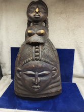 Load image into Gallery viewer, African Yoruba Guelede Mask - Extremely Rare Carved for Special Ceremony!!