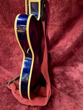 Load image into Gallery viewer, Ibanez Artcore AFS75T Hollowbody Electric Guitar Transparent Blue w/ Case Strap