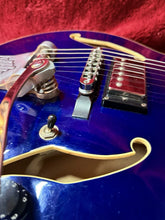 Load image into Gallery viewer, Ibanez Artcore AFS75T Hollowbody Electric Guitar Transparent Blue w/ Case Strap