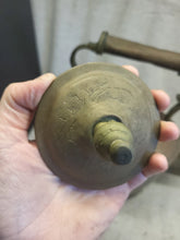 Load image into Gallery viewer, Antique Copper English Tea Kettle Pot Brass Knob Goose Neck (bra1019)