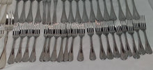 Load image into Gallery viewer, Christofle Perles Acier Flatware Set France 178 Pieces w Christofle Storage Case