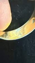 Load image into Gallery viewer, 14k Yellow Gold 4.24g Size 9.75 Starburst Diamond Wedding Band Ring