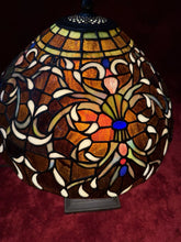 Load image into Gallery viewer, Unique Designed Tiffany Style Colorful Table Lamp Stained Glass 23”