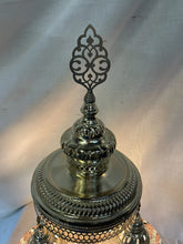 Load image into Gallery viewer, Beautiful 3 Globe Turkish Elegant Pink Mosaic Table Lamp!!