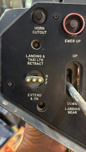 Load image into Gallery viewer, 1950’s USAF F-100 Super Sabre Jet Aircraft Original Landing Gear Control Panel