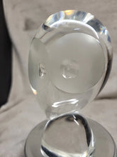 Load image into Gallery viewer, VTGE Mid cent Steuben Glass Crystal Owl By Donald Pollard Figurine Paperweight