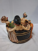 Load image into Gallery viewer, Ron Lee Rub a Dub Dub Three Men Clowns In A Tub Bathtub Figurine Rare 1981 LARGE