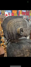 Load image into Gallery viewer, VINTAGE BAGA NIMBA FERTILITY MOTHER African MASK CARVED WOOD GUINEA W. AFRICA