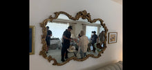 Load image into Gallery viewer, #253 Large Vintage Gold ORNATE Mirror Hollywood Regency 60“ X 41“