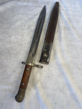 Load image into Gallery viewer, 1890`S TURKISH SWORD BAYONET OTTOMAN MAUSER w SCABBARD DAGGER M1890 WW1 WW2