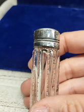 Load image into Gallery viewer, Antique Gorham sterling silver Cut Crystal Perfume Cologne Bottle