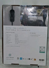 Load image into Gallery viewer, Lectron J1772 Level 1 Portable EV Charger 15A 120V NEMA 5-15 16ft Cable NIB