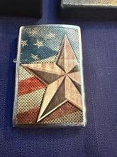 Load image into Gallery viewer, NEW 2019 Retro Star Zippo Lighter In Original Box