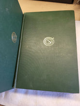Load image into Gallery viewer, ANTIQUE SET OF 6 BOOKS ROBERT LOUIS STEVENSON 1905 SCRIBNERS GREEN COLLECTION