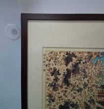 Load image into Gallery viewer, VTG WOODBLOCK PRINT Kamakura Tsurugaoka Hachiman Shrine SHIRO KASAMATSU JAPANESE