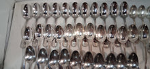 Load image into Gallery viewer, Christofle Perles Acier Flatware Set France 178 Pieces w Christofle Storage Case