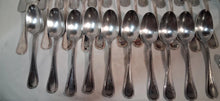 Load image into Gallery viewer, Christofle Perles Acier Flatware Set France 178 Pieces w Christofle Storage Case
