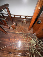 Load image into Gallery viewer, Large Vintage Handcrafted Wooden Chinese Junk Vessel Boat Ship Circa 1950's 50”