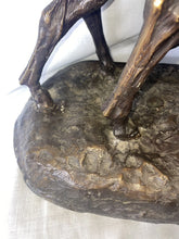 Load image into Gallery viewer, Vintage Jules Moigniez (French, 1835-1894) Large Bronze Sculpture Deer Stag Pair