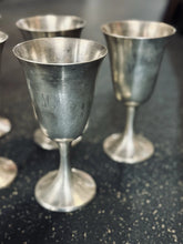 Load image into Gallery viewer, Vintage Gorham Sterling Silver Goblets #272 Set of 5 Monogram “M” 890g