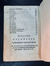 Load image into Gallery viewer, RARE 1559 : CHEREBIZZI DI M. ANDREA CALMO - Cherebizzi SVPPLIMENTO DELLE PIACE