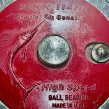 Load image into Gallery viewer, F145- Vintage Penn Senator 114HLW High Speed Light Wide Spool 6/0 Big Game Reel