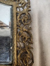 Load image into Gallery viewer, 19th C Antique Bradley & Hubbard-Style Dionysius Brass Wall Mirror