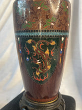 Load image into Gallery viewer, Antique Japanese Cloisonné Vase from 1846-1923