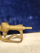Load image into Gallery viewer, Vintage 1940s Brass Fuel Filler Nozzle Paperweight, Figurine FIG 800-B