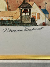 Load image into Gallery viewer, Norman Rockwell “Under Sail” Signed Limited Edition Lithograph 154/200 Framed