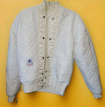 Load image into Gallery viewer, Vintage Los Angeles Lakers Satin White NBA Authentic Starter Jacket Sz Small