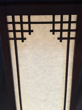 Load image into Gallery viewer, Beautiful TRADITIONAL KOREAN PAGODA WOOD FLOOR LAMP 60”