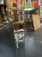 Load image into Gallery viewer, #180 Ornate Frameless Vintage Multi-Faceted Gold Beveled Mirror 48“ X 36“