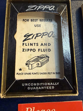 Load image into Gallery viewer, Vintage 1968 Unfired General Dynamics Convair Model 21 Zippo With Box