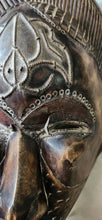 Load image into Gallery viewer, VTG Hand Carved Wooden African Mask Wood Tribal Mask Wall Hanging Decoration