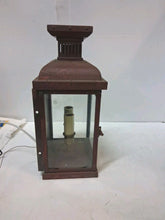 Load image into Gallery viewer, Suffork Lighting Pediment 13”, 2-Light Outdoor Wall Lamp