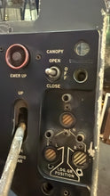 Load image into Gallery viewer, 1950’s USAF F-100 Super Sabre Jet Aircraft Original Landing Gear Control Panel